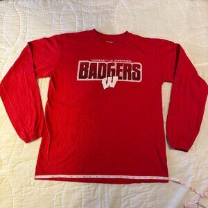 Wisconsin Badgers Long Sleeve Tee – Size Large